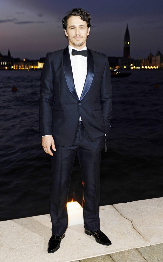 Джеймс Франко на церемонии вручения премии Gucci Award For Women In Cinema 2011 в Венеции, 2 сентября 2011 г.