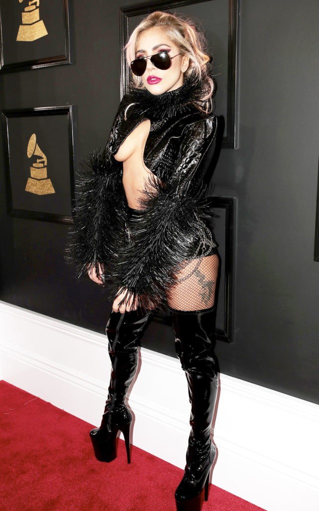 Леди Гага на 59-й церемонии вручения премии «Грэмми» в Лос-Анджелесе, 12 февраля 2017 г.