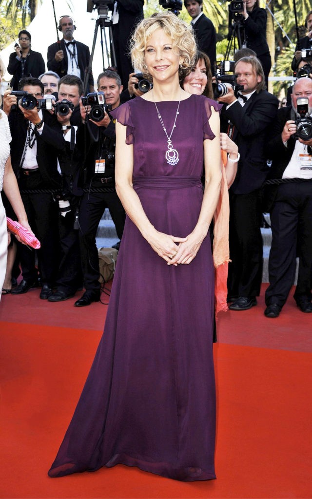 Мег Райан на премьере фильма «Отсчет до нуля» в рамках 63-го Каннского кинофестиваля, 17 мая 2010 г.