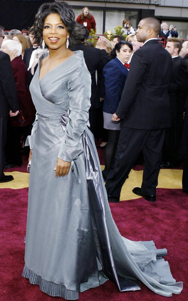 Опра Уинфри на 76-й ежегодной церемонии вручения премии Оскар в Голливуде, 29 февраля 2004 г.