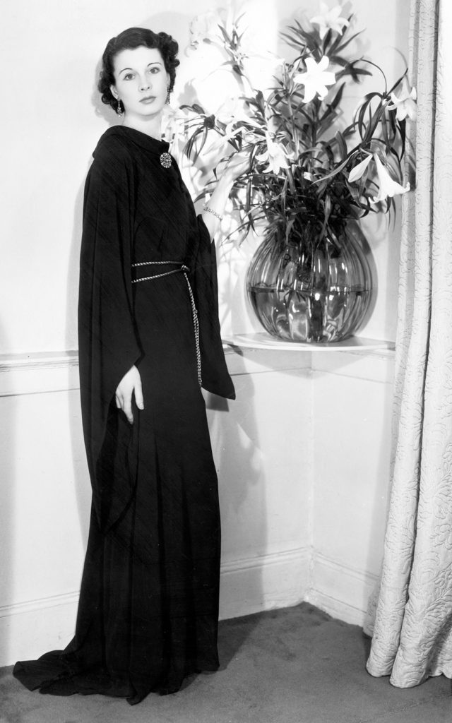 Вивьен Ли у себя дома, 1935 г.