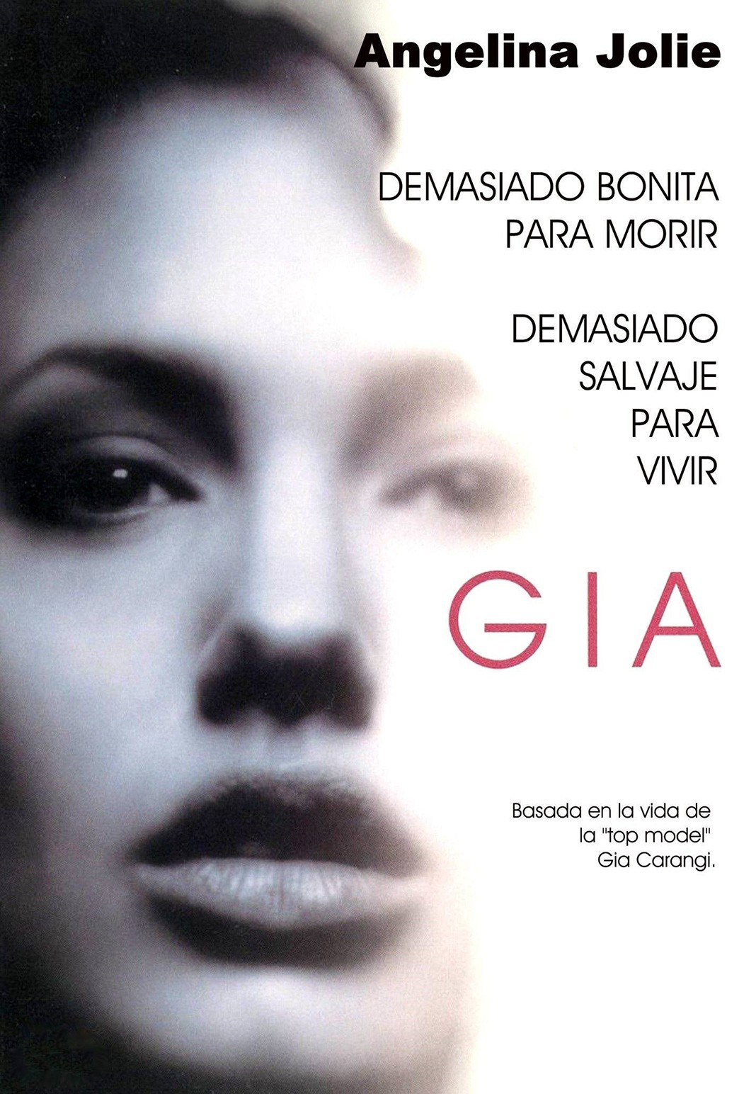 Афиша из фильма «Джиа» (Gía), 1998 г.