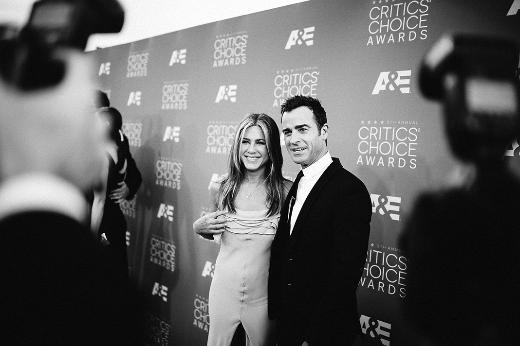 Дженнифер Энистон, Джастин Теру на 21-й ежегодной премии Critics' Choice Awards