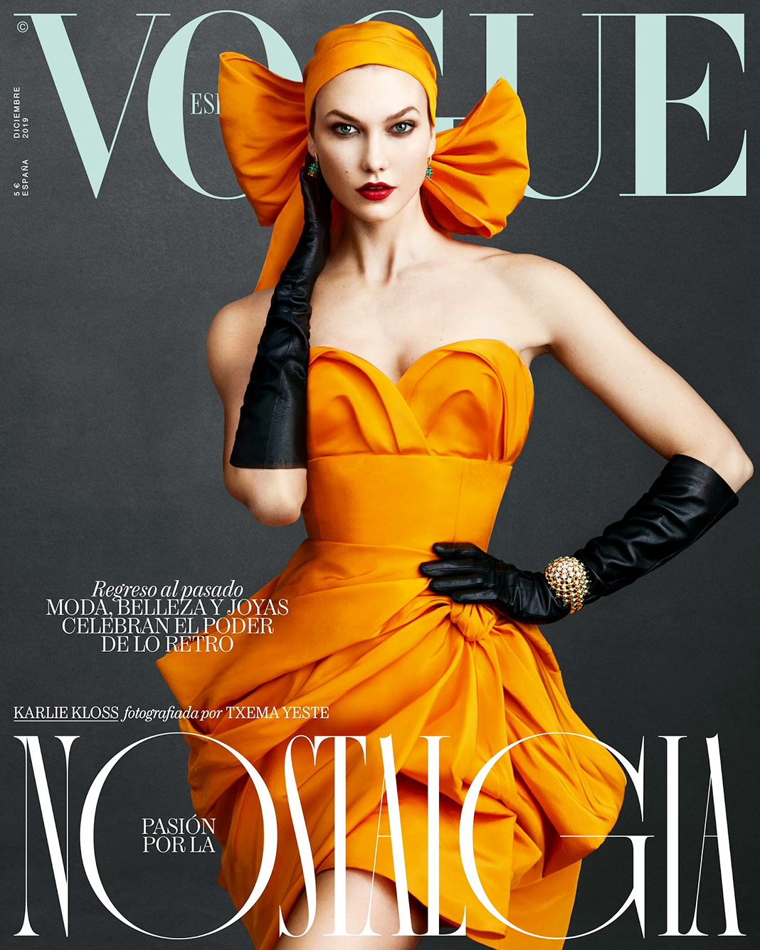На обложке журнала Vogue España