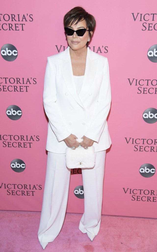Крис Дженнер на шоу Victoria's Secret 2018 в Нью-Йорке, 8 ноября 2018 г.