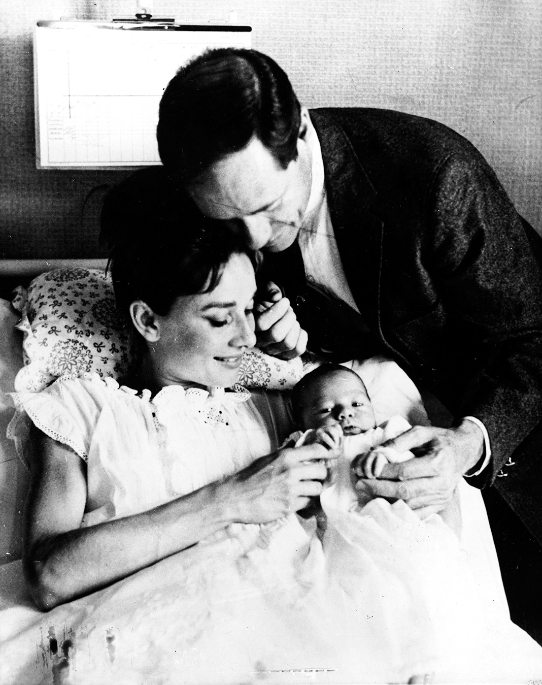 Одри Хепберн, Мел Феррер с сыном Шоном
