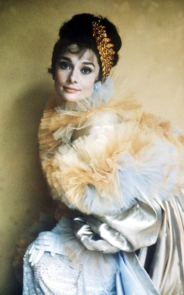 Актриса Одри Хепберн в мюзикле «Моя прекрасная леди», 1964 г.