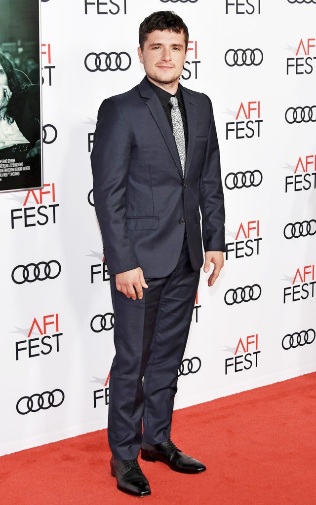 Джош Хатчерсон на премьере фильма «Горе-творец» в Голливуде, 12 ноября 2017 г.