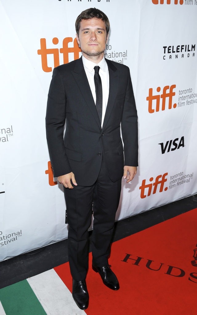 Джош Хатчерсон на премьере фильма «Потерянный рай» в рамках Международного кинофестиваля в Торонто 2014, 11 сентября 2014 г.