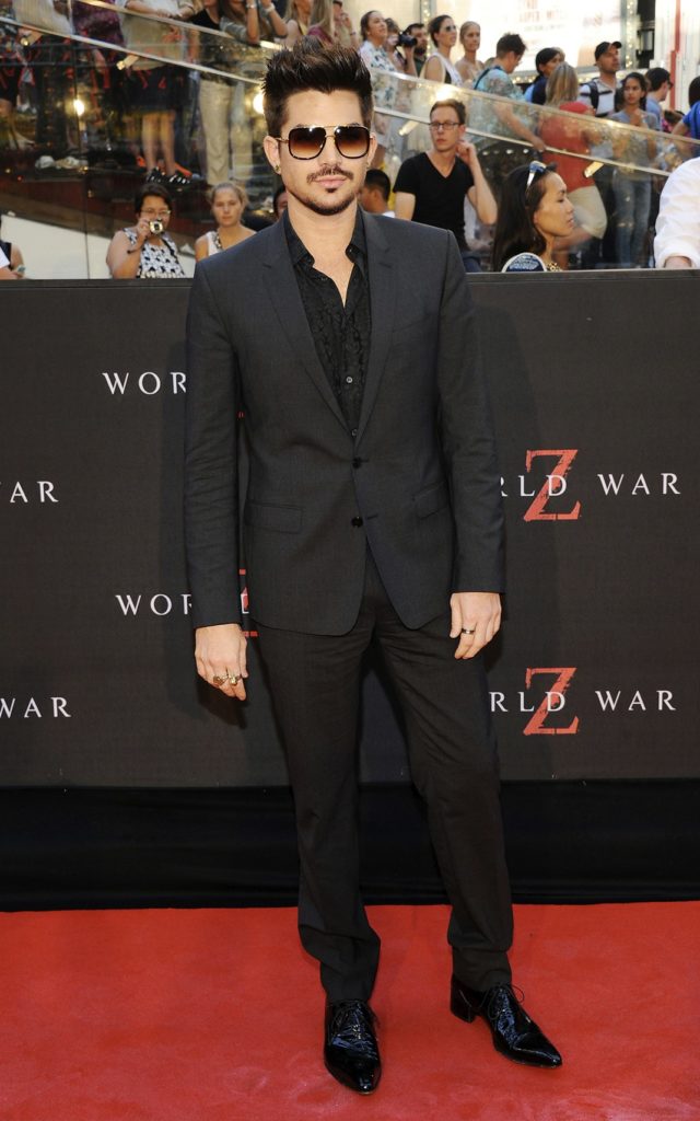 Адам Ламберт на премьере фильма «Война миров Z» в Нью-Йорке, 17 июня 2013 г.