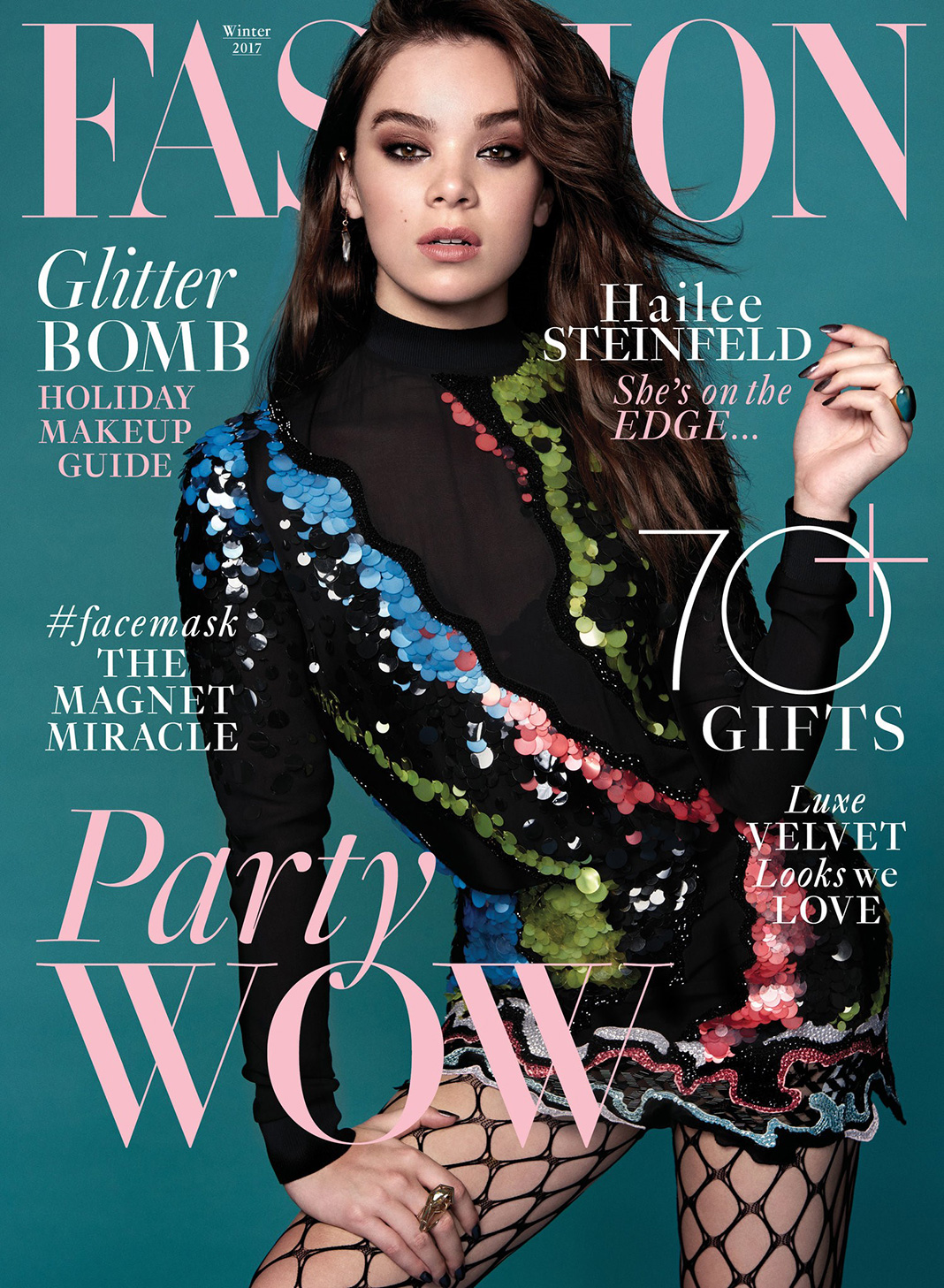 Хейли Стайнфелд на обложке журнала Fashion, 2017 г.