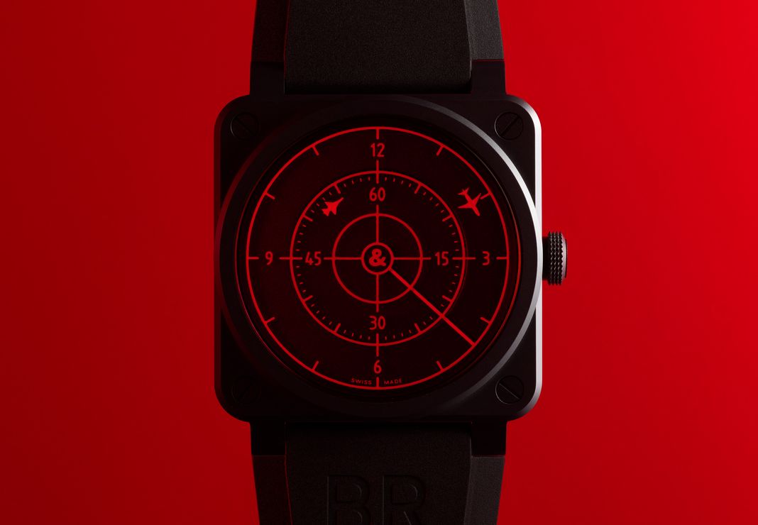 Новые часы BR 03-92 Red Radar Ceramic Bell & Ross