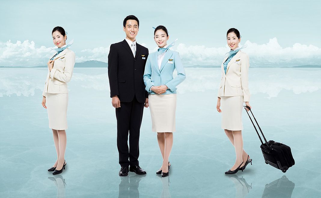 Стюардессы Korean Airlines