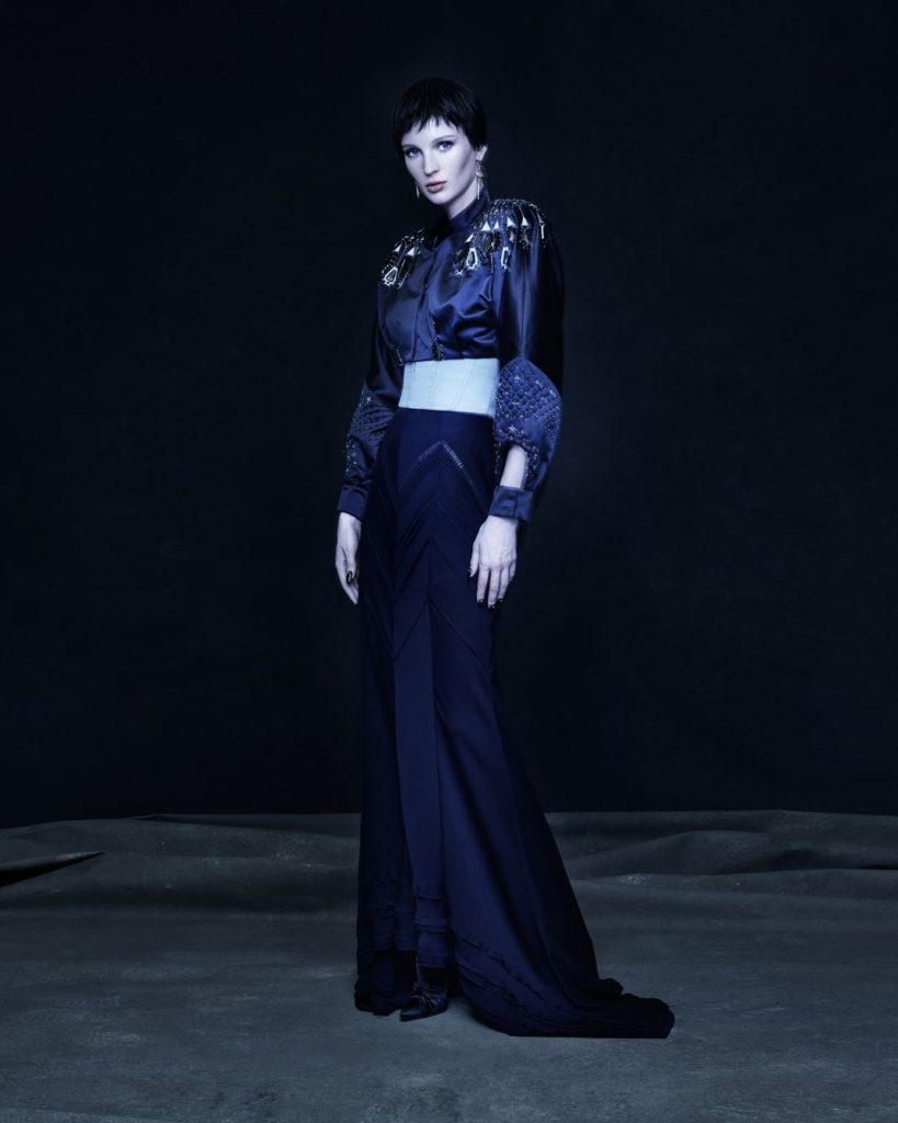 Ulyana Sergeenko Haute Couture F/W 2021/22 look 9