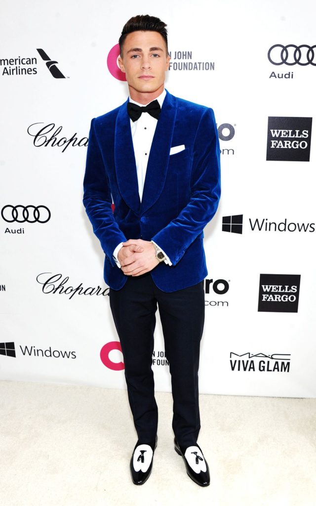 Актер Колтон Хейнс на 22-й церемонии награждения Фонда Элтона Джона, по борьбе со СПИДом.