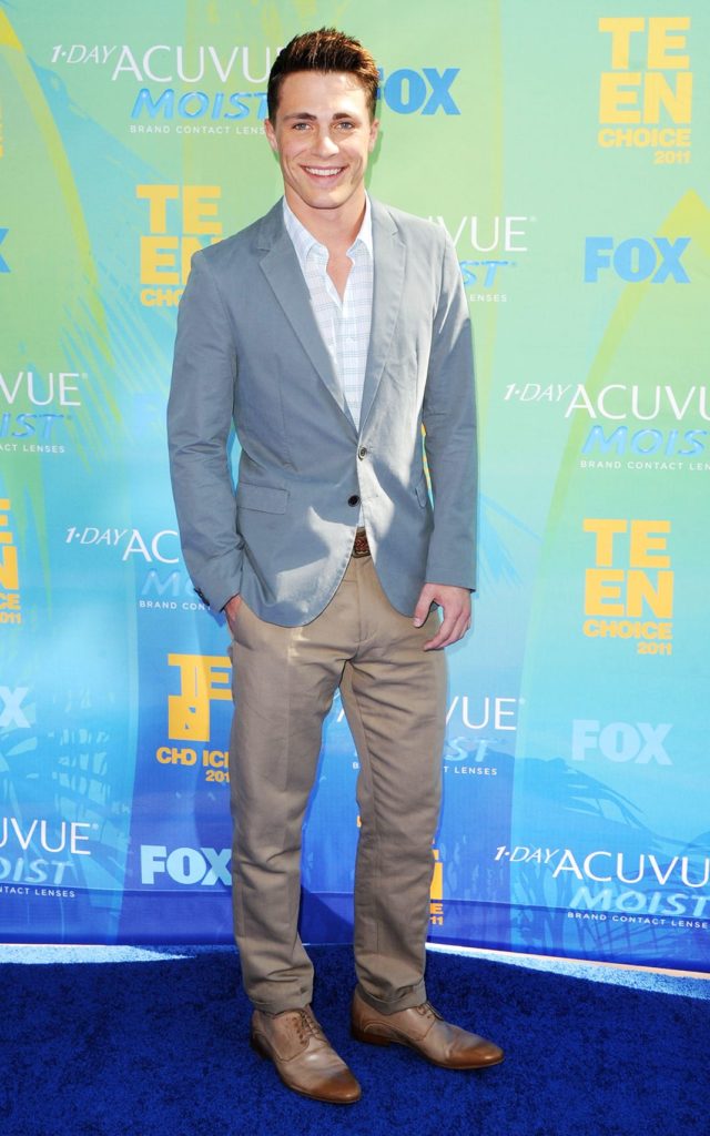 Актер Колтон Хейнс на церемонии вручения награды Teen Choice Awards 2011.