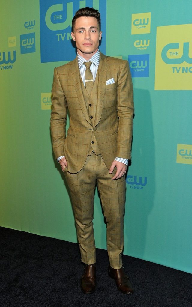 Актер Колтон Хейнс на предварительной презентации CW Network New York 2014.