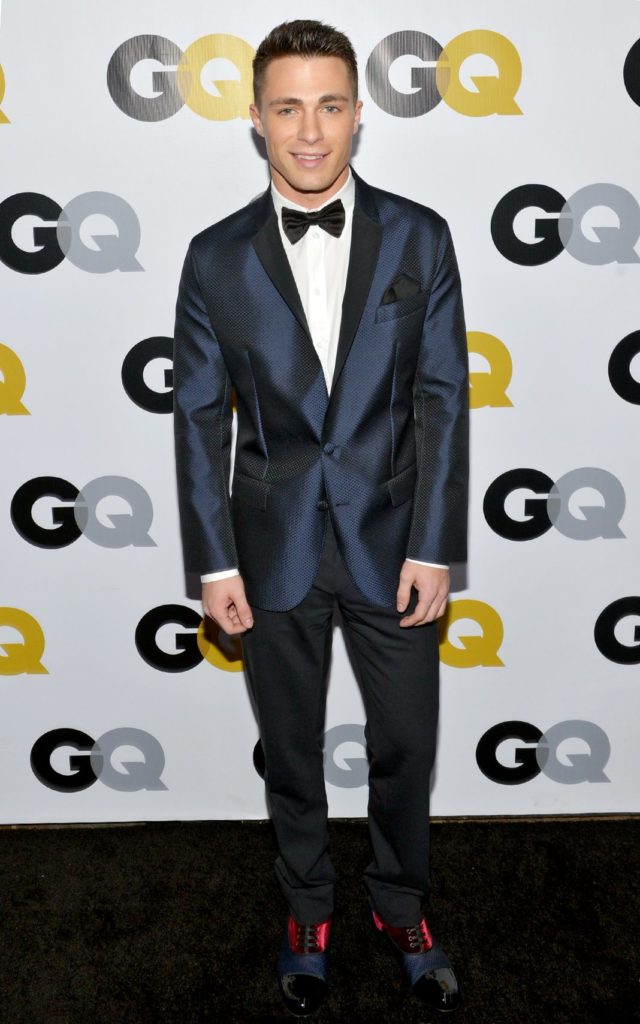 Актер Колтон Хейнс на вечеринке GQ Men Of The Year.