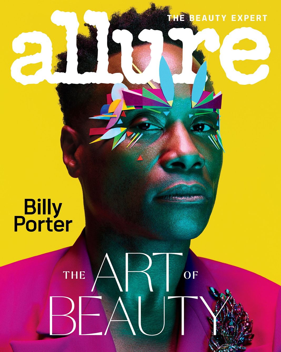 Билли Портер на обложке журнала Allure