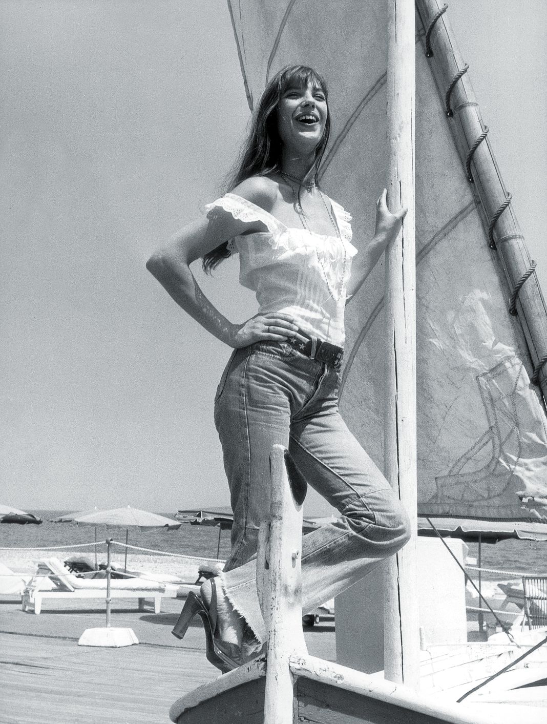 Наслаждается солнечным отдыхом на Лазурном берегу, 16 июля 1973 г.