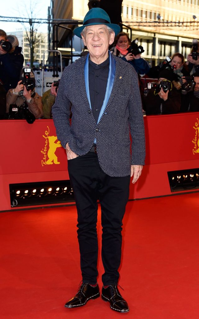 Иэн МакКеллен во время 65-го Международного кинофестиваля в Берлинале