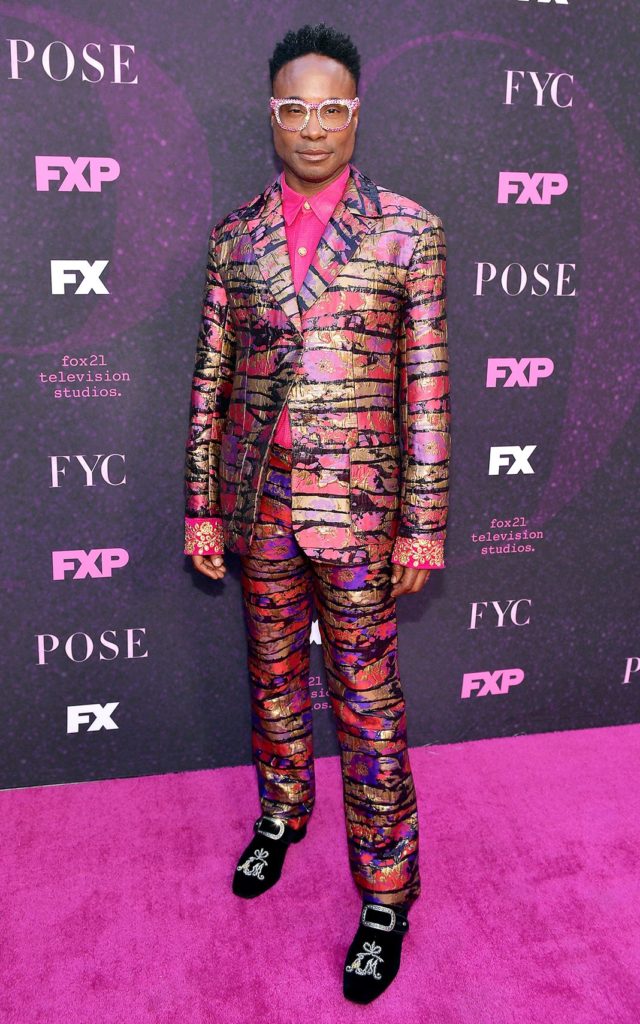 Билли Портер на красной ковровой дорожке шоу FX's «Pose», 9 августа 2019 года в Западном Голливуде.