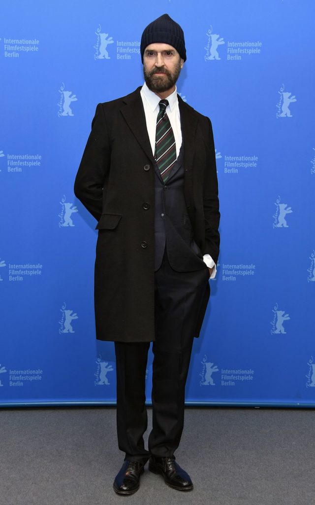 Руперт Эверетт на фотосессии «Счастливый принц» во время 68-го Берлинского международного кинофестиваля, 17 февраля 2018 года в Берлине.