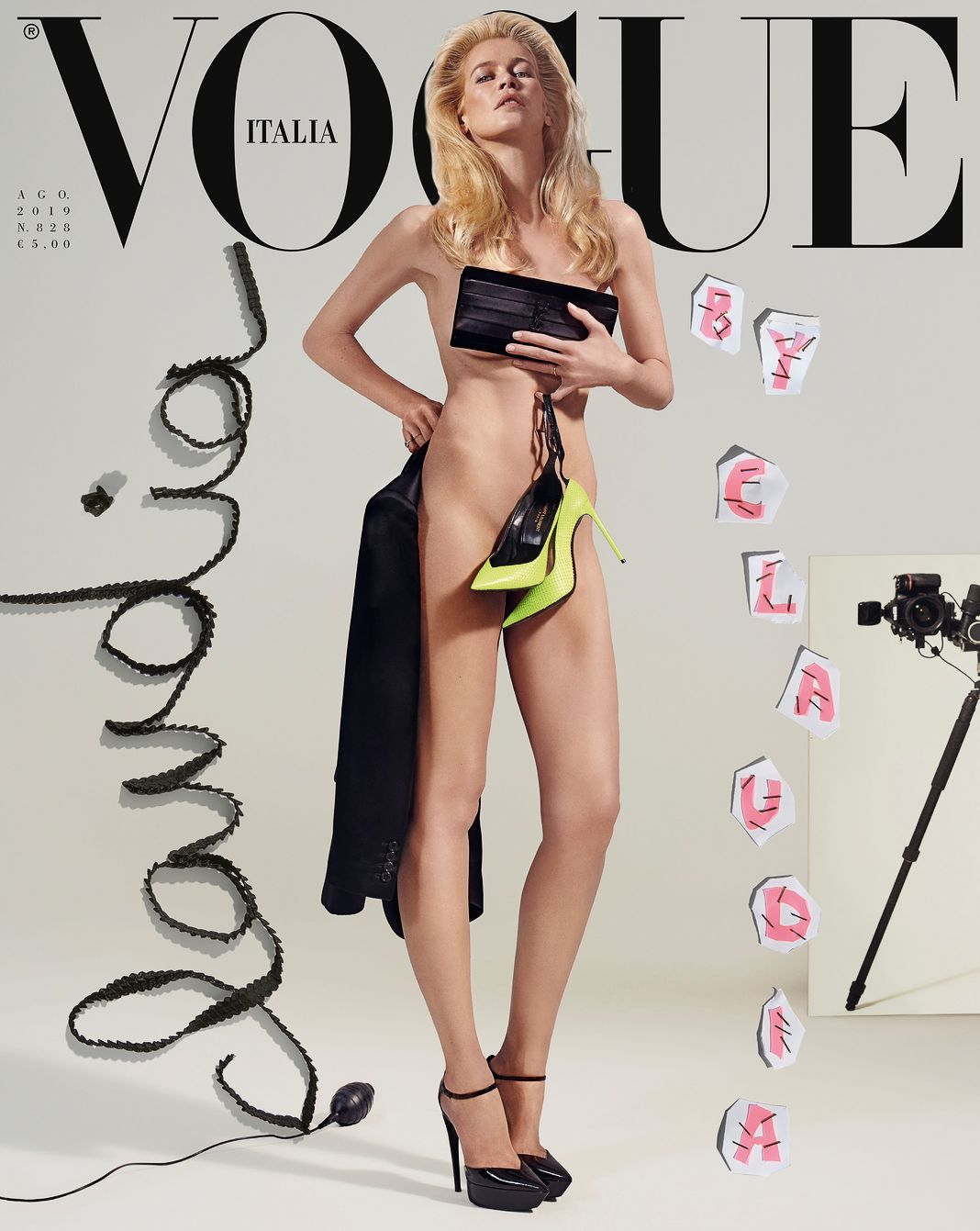 На обложке журнала Vogue Italia