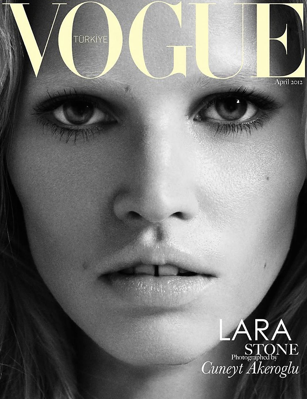 Лара Стоун, журнал Vogue Турция.