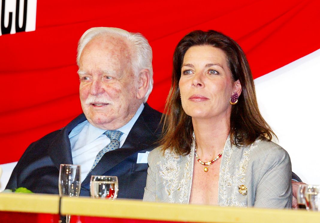 Принцесса Монако Каролина и принц Ренье III.