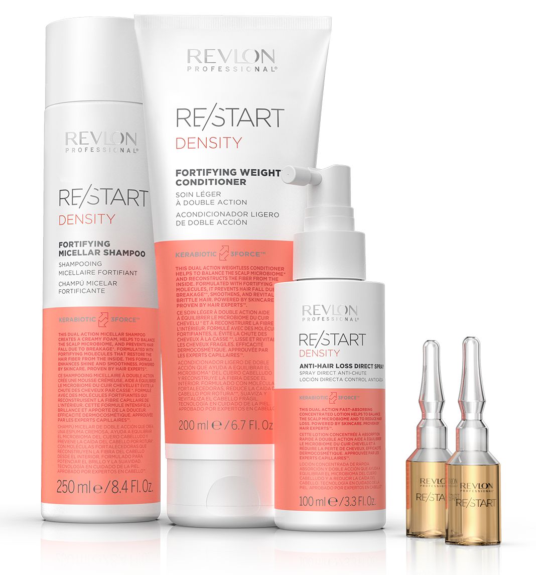 Revlon Professional, коллекция средств для плотности волос Re/Start Density