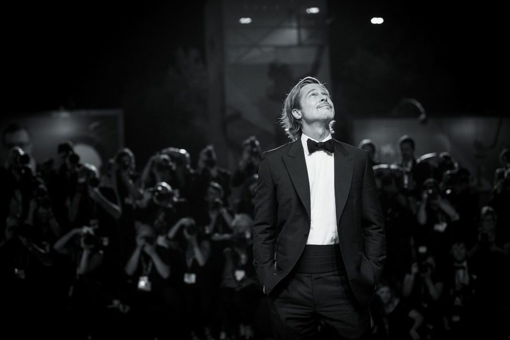 Брэд Питт на красной дорожке фильма «К звёздам» в рамках конкурсной программы 76-го Венецианского международного кинофестиваля, 29 августа 2019 г.