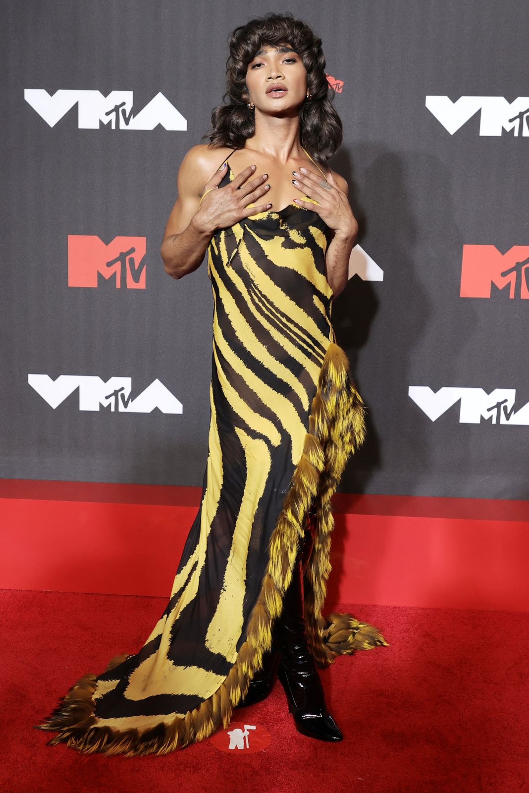Бретман Рок на церемонии вручения премий MTV Video Music Awards 2021
