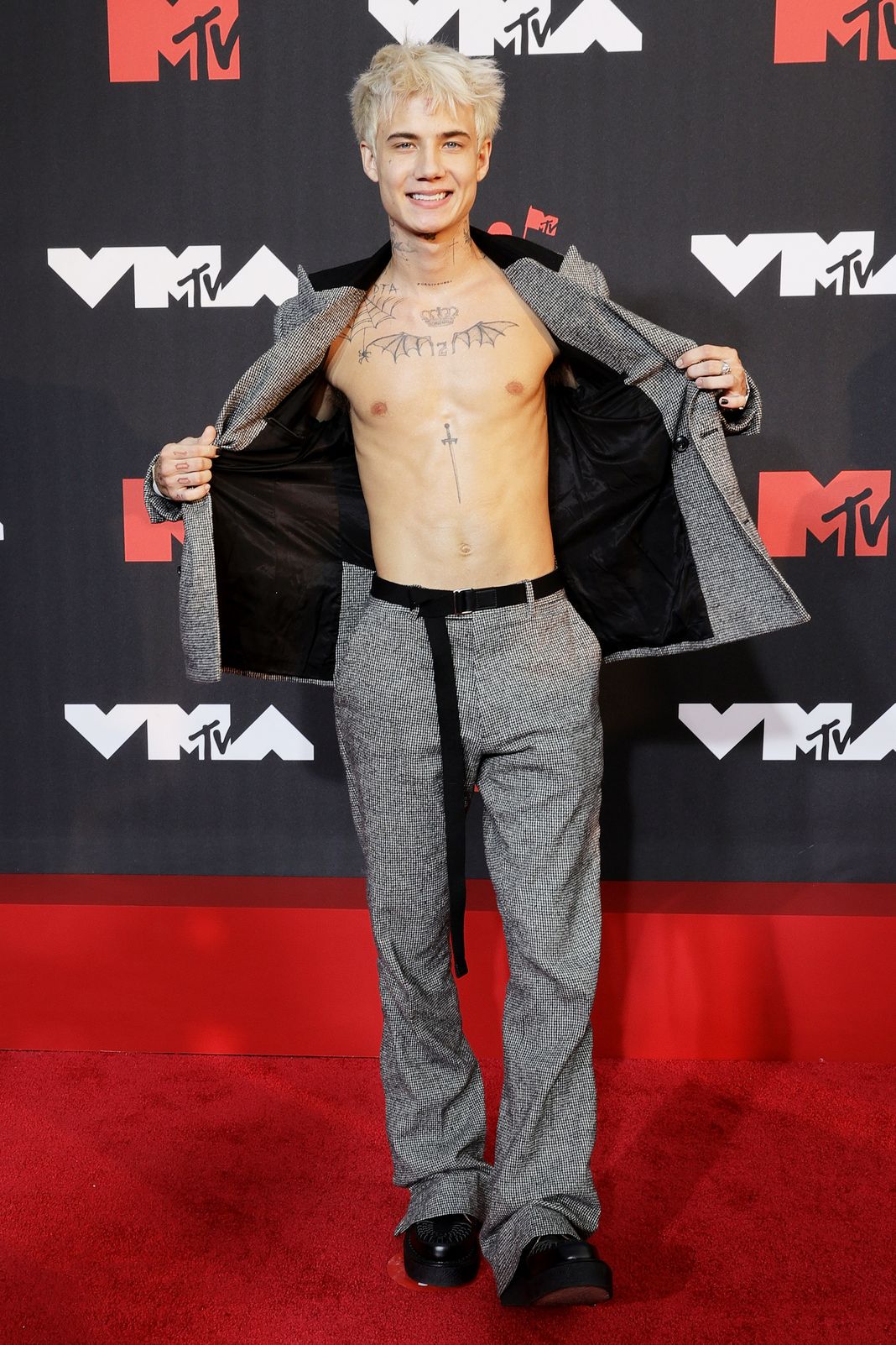 Джейден Хосслер (JXDN) на церемонии вручения премий MTV Video Music Awards 2021