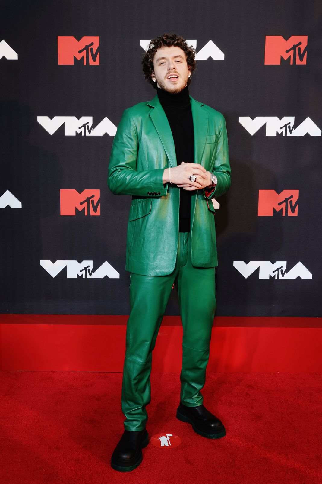 Джек Харлоу на церемонии вручения премий MTV Video Music Awards 2021, фото 1