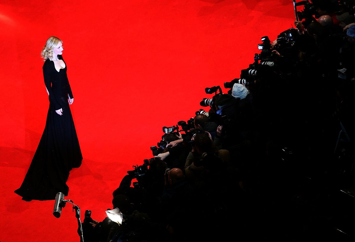 Кейт Бланшетт на премьере фильма «Хороший немец» в рамках 57-го Берлинского международного кинофестиваля