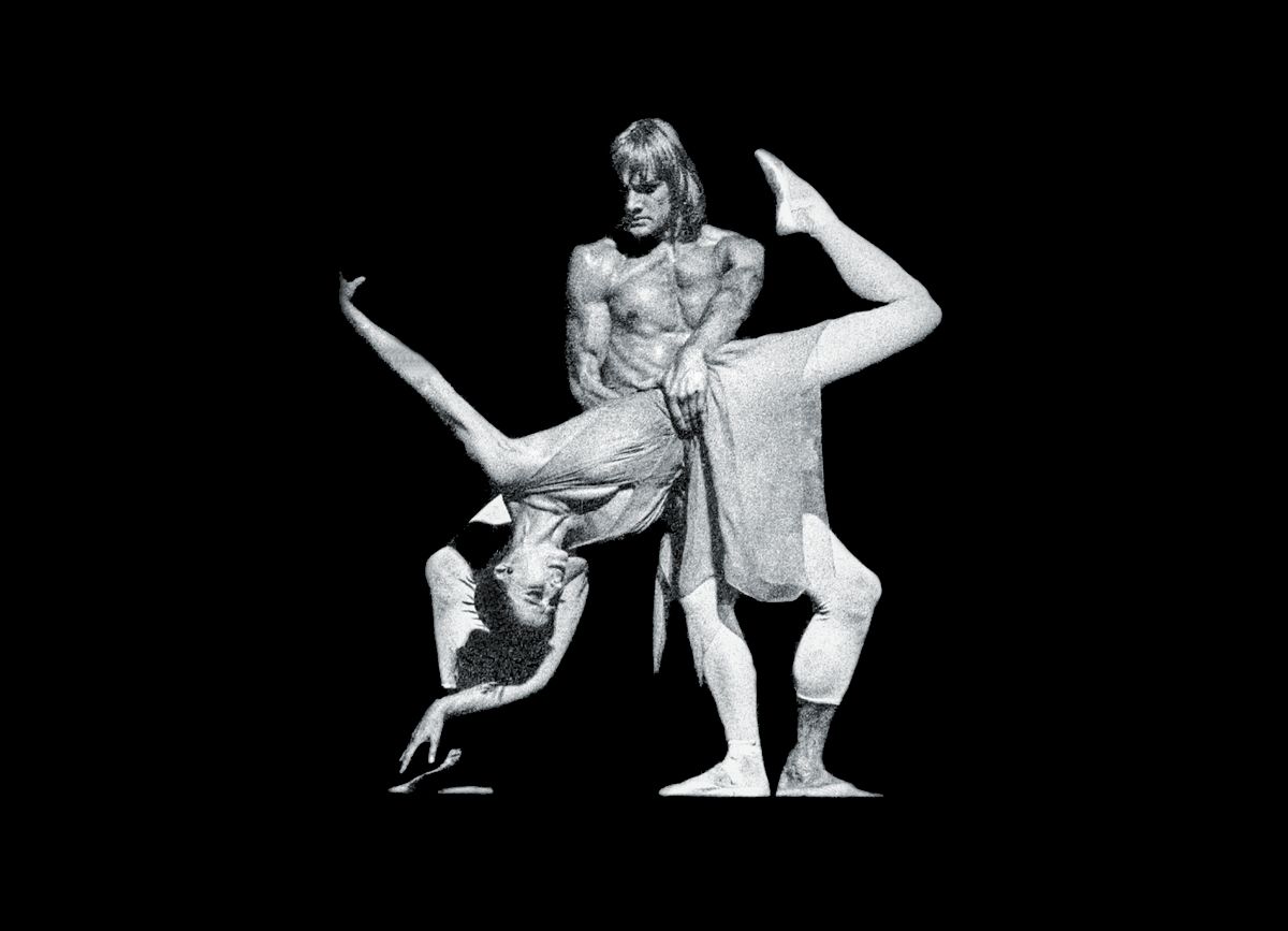 Майя Плисецкая и Александр Годунов в балете «Гибель Розы»
