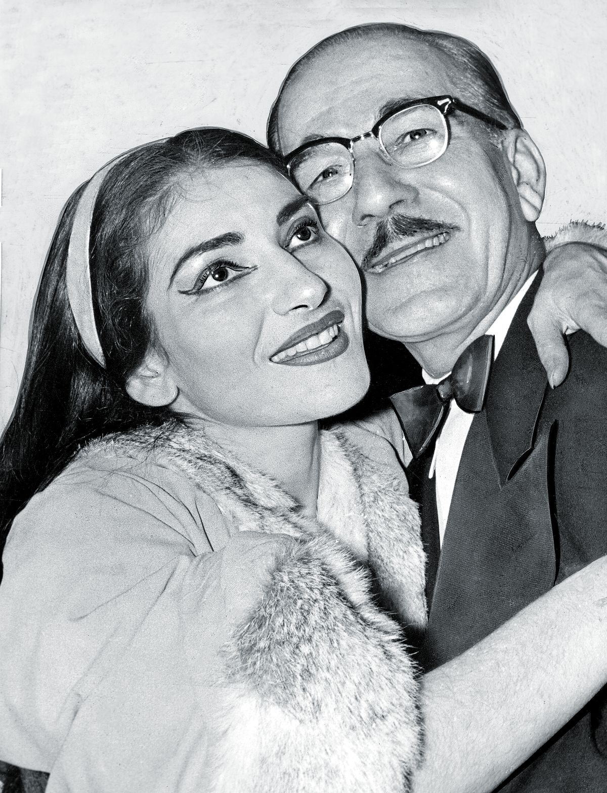 Мария Каллас со своим отцом Джорджем
