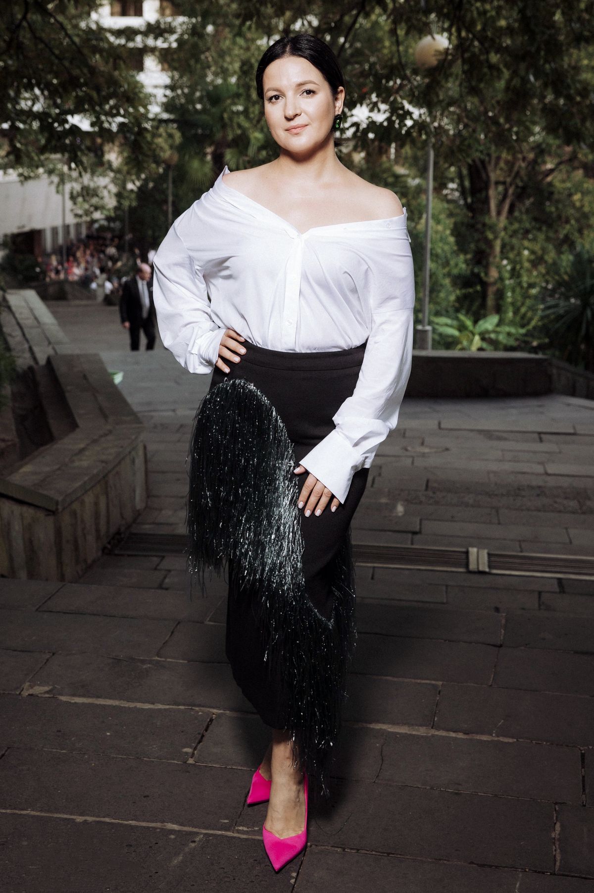 Оксана Михеева на церемонии открытия кинофестиваля «Кинотавр» 2021, 18 сентября 2021 г.