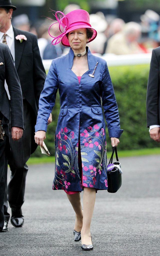 Принцесса Анна на дне Royal Ascot