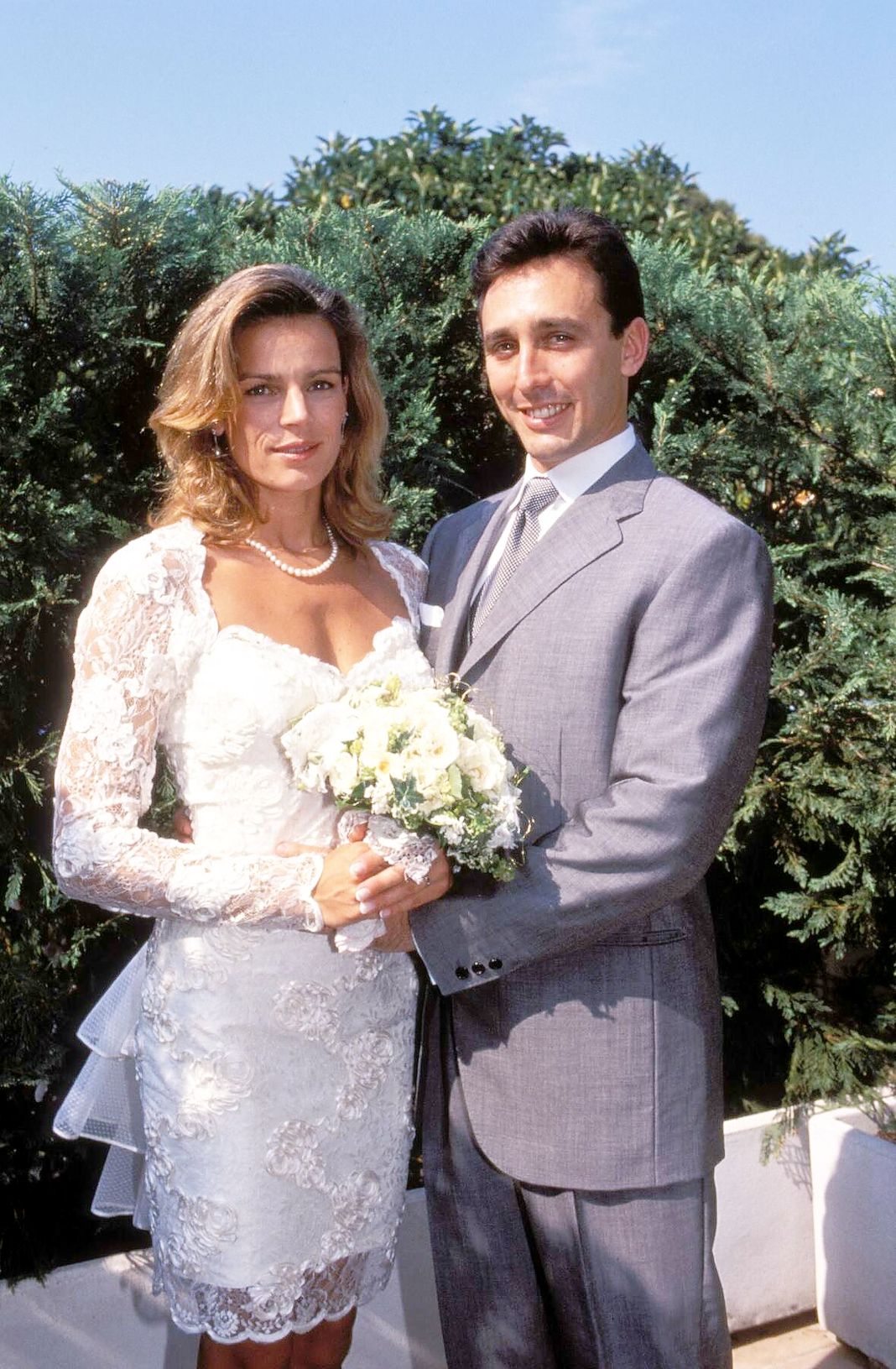 Принцесса Монако Стефания с мужем Даниэлем Дюкрю