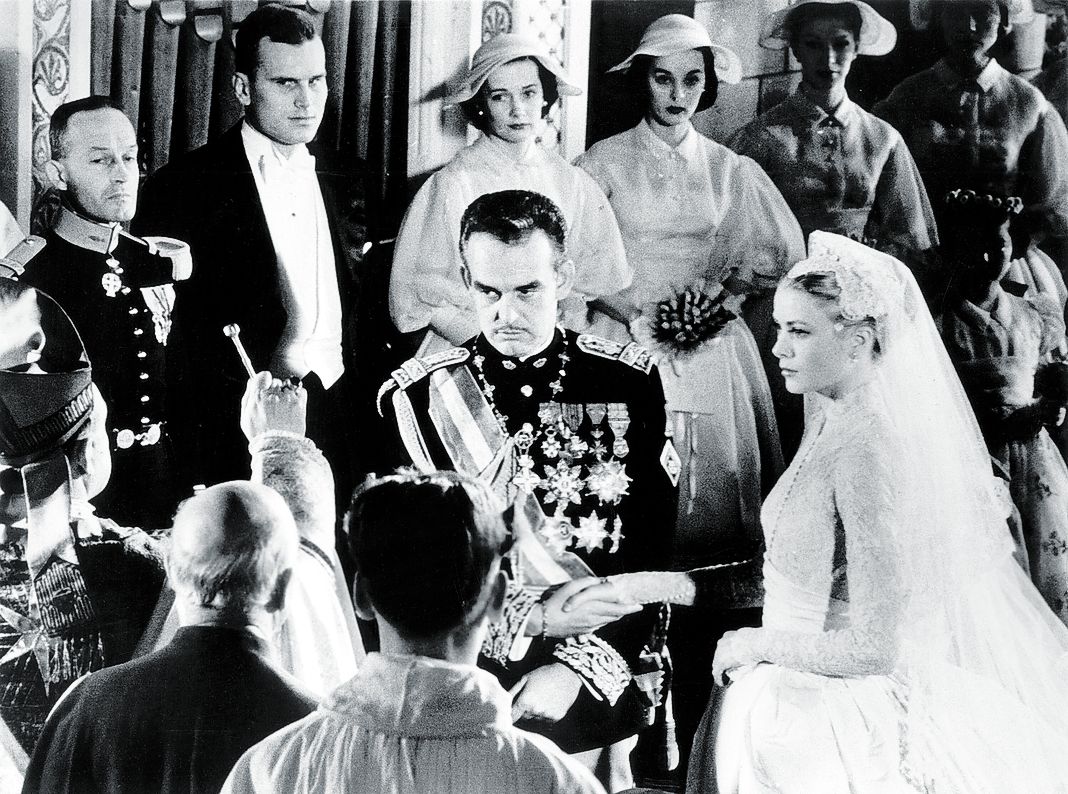 Свадебная церемония Грейс Келли и принц Монако Ренье