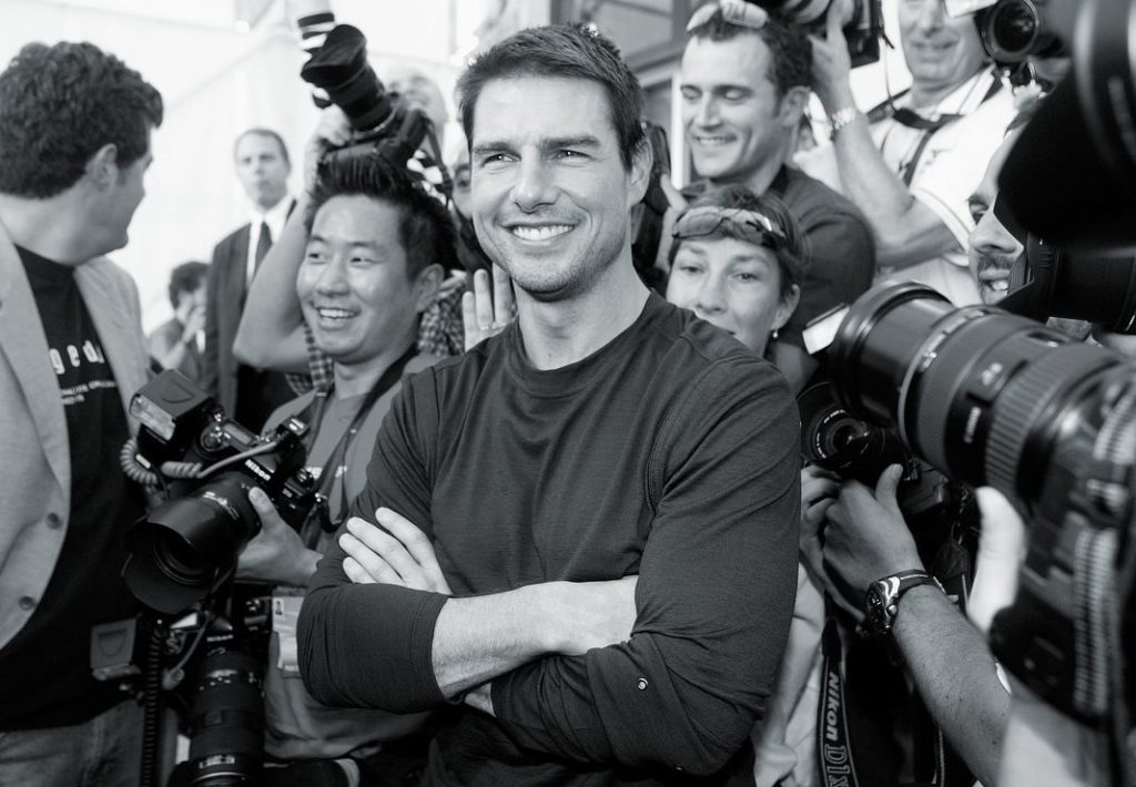 Том Круз на фотоколле фильма «Соучастник» в рамках внеконкурсной программы 61-го Венецианского международного кинофестиваля, 3 сентября 2004 г.