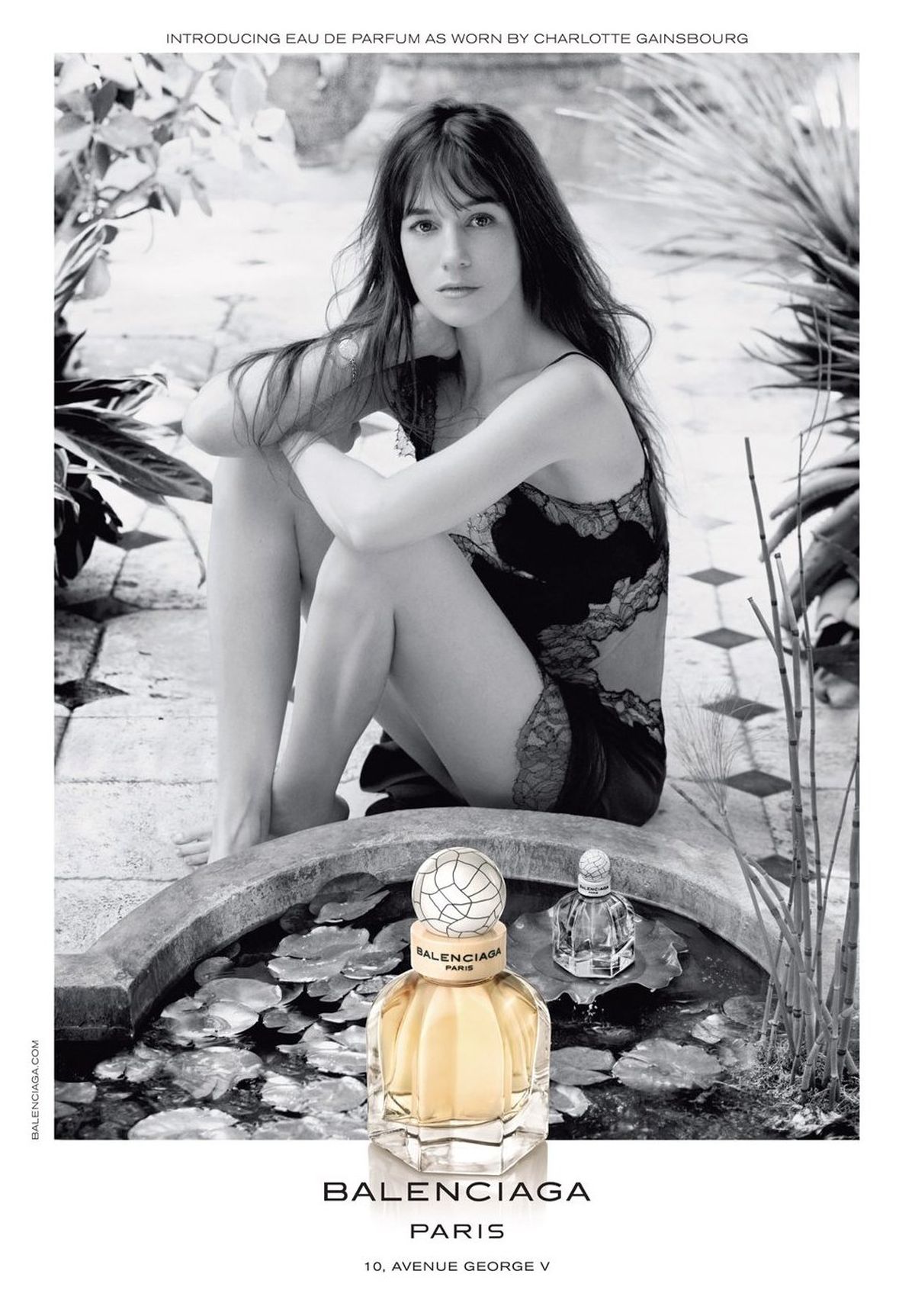 В рекламе Balenciaga Paris Perfume Fragrances.