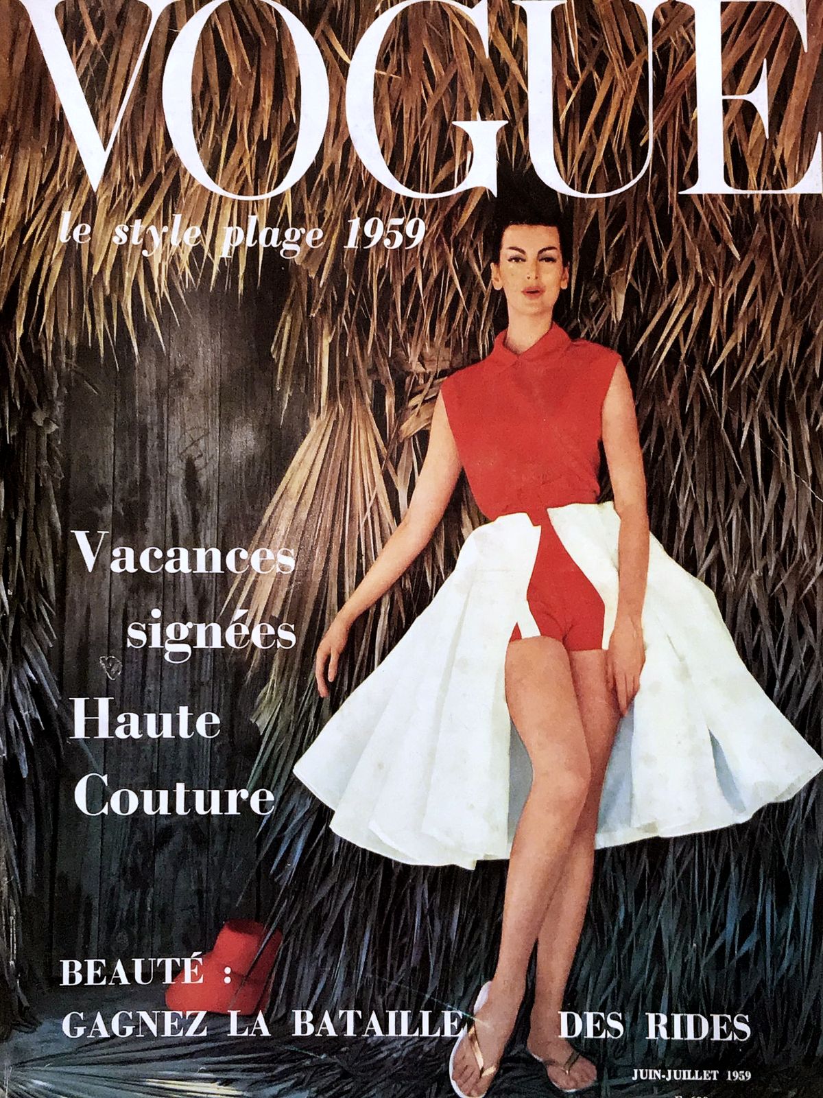 На обложке журнала Vogue Paris
