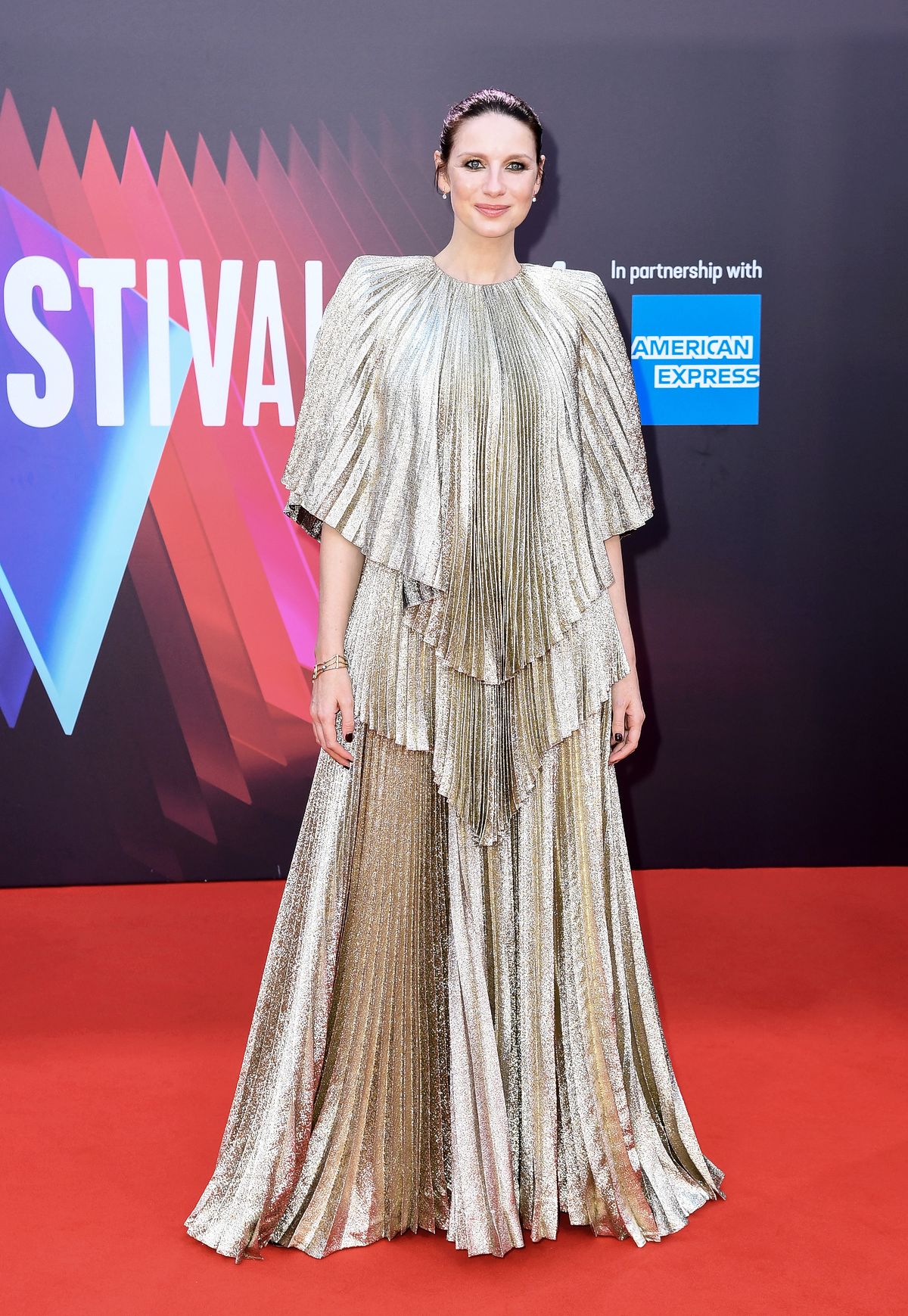 Катрина Балф на европейской премьере фильма «Белфаст» в рамках 65-го Лондонского кинофестиваля BFI, 12 октября 2021 г., фото 3