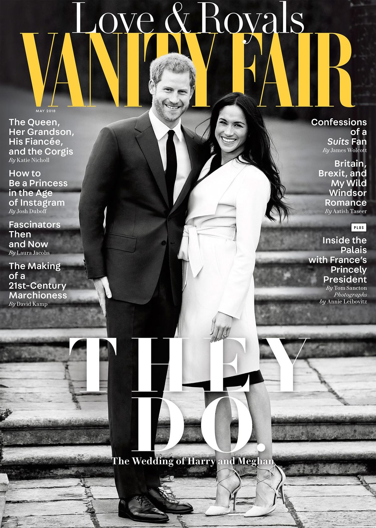 Принц Гарри и Меган на обложке журнала Vanity Fair