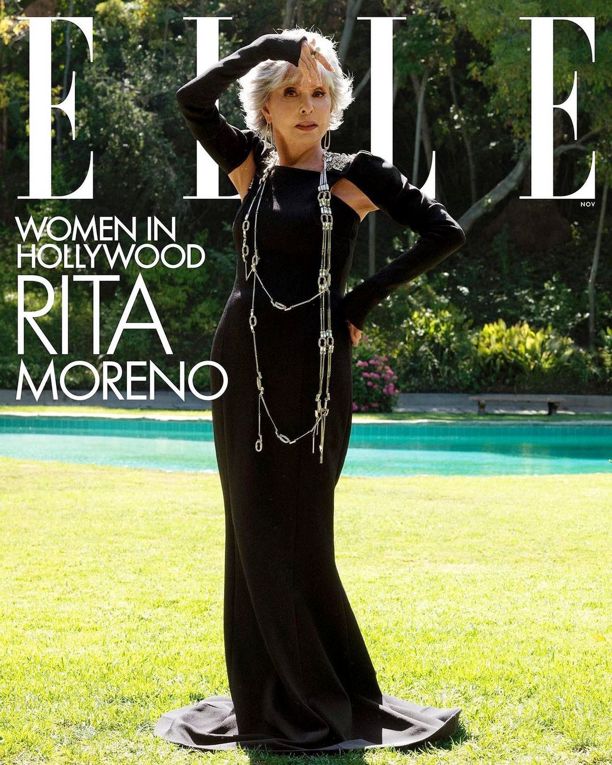 Рита Морено на обложке журнала Elle