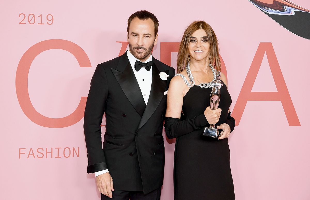 Том Форд, Карин Ройтфельд на церемонии вручения премий CFDA Fashion Awards