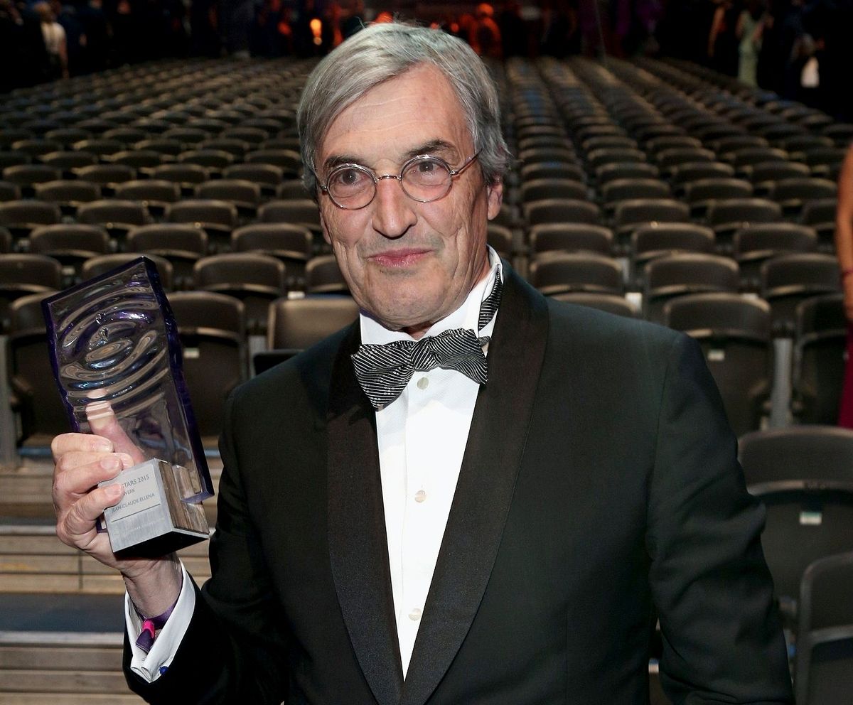 Жан-Клод Эллена получил награду за «Достижения в жизни» на премии Duftstars Award 2015 в Берлине, 7 мая 2015 г.
